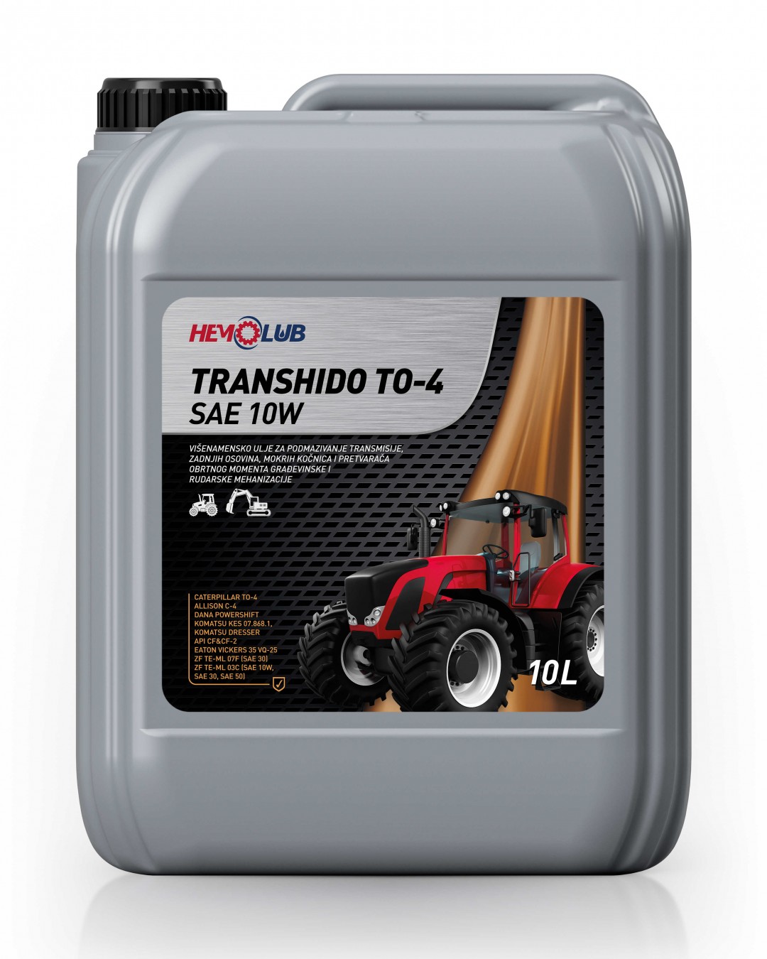 HEMOLUB TRANSHIDO TO-4 SAE 10W